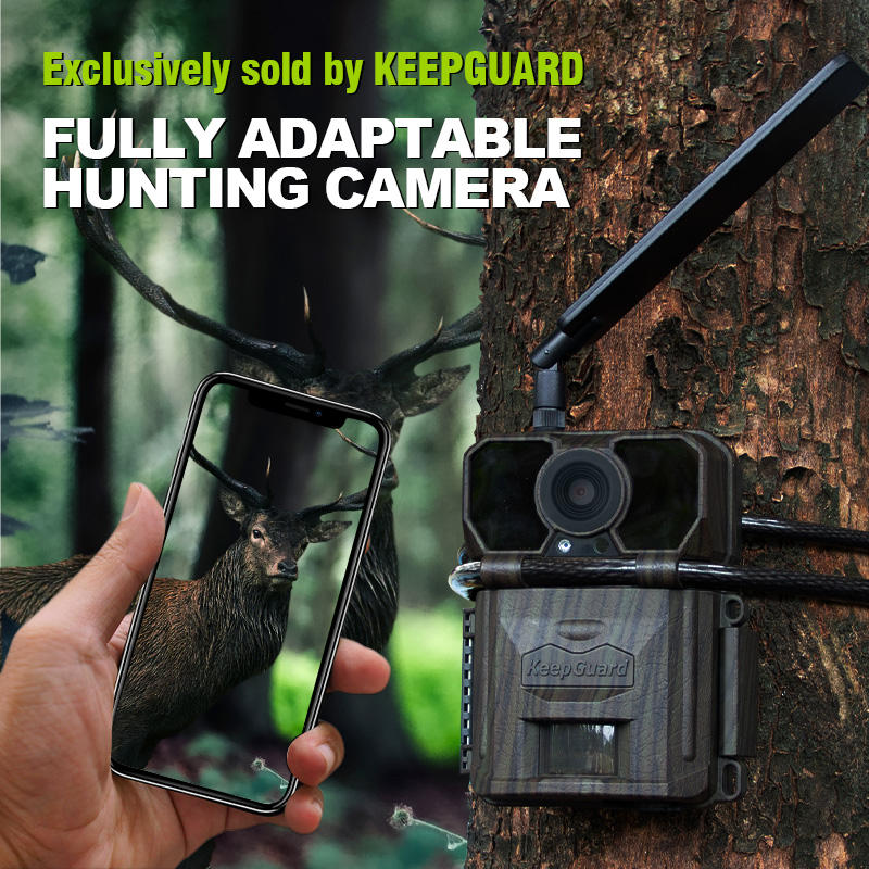 Cellular Trail Camera Live Stream - Keepguard 2K Cellular Trail Camera Live