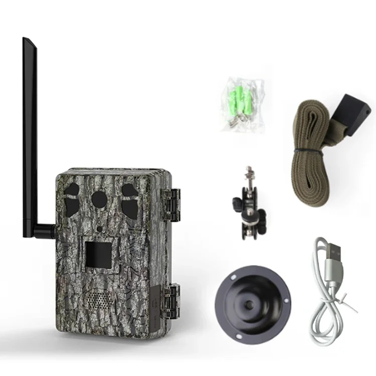 JerderFo Ucon H2 H6 Cellular 4 - đánh giá và giá Trail Camera Solar Panel Powered