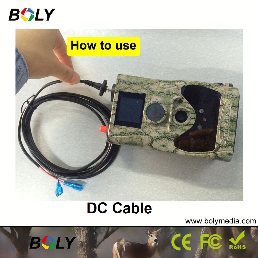 3pcs/set DC Cable To Connect P - đánh giá và giá Trail Camera Solar Panel Powered