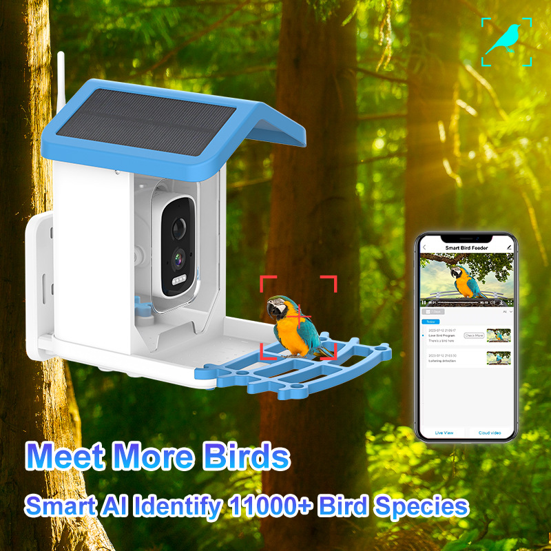 AI Bird Smart Feeder Camera 5. - đánh giá và giá Bird Feeder Camera Wifi Smart Ai