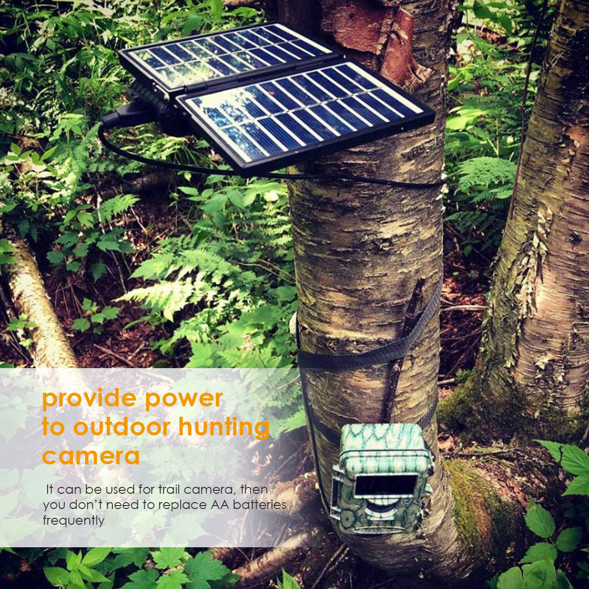 BolyGuard Solar Panel Power Ba - đánh giá và giá Trail Camera Solar Panel Powered