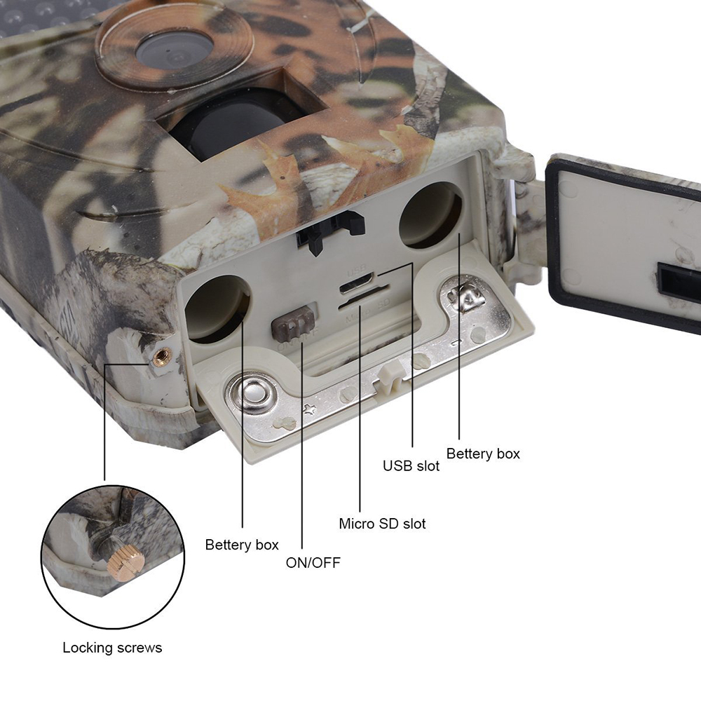 PR100 Trail Camera 940nm Night - đánh giá và giá Night Vision Trail Camera Infrared Leds
