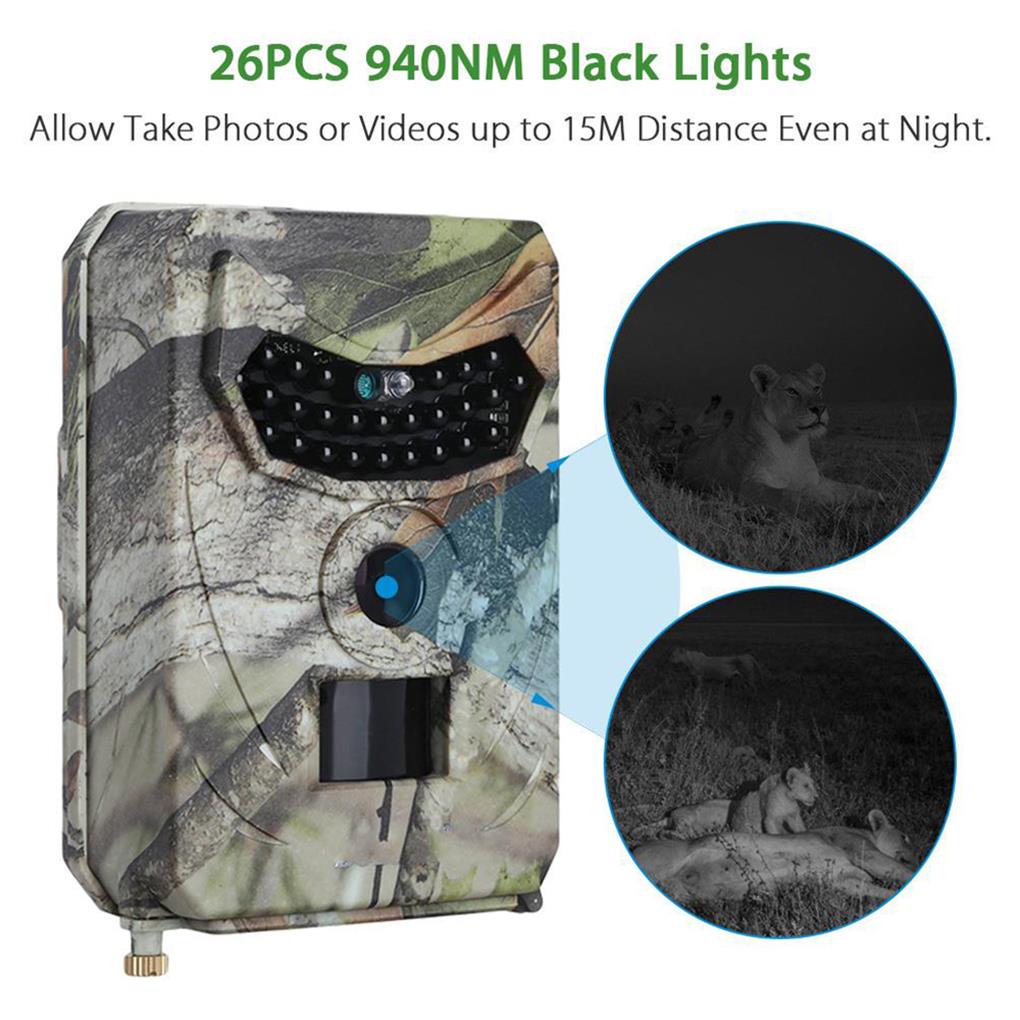PR100 Trail Camera 940nm Night - đánh giá và giá Night Vision Trail Camera Infrared Leds